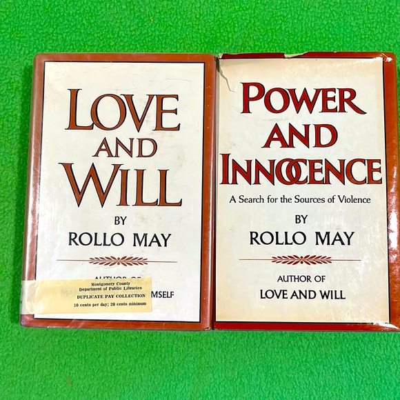 Rollo May Love And Will & Power And Innocence Hardcover Books - Picture 1 of 13